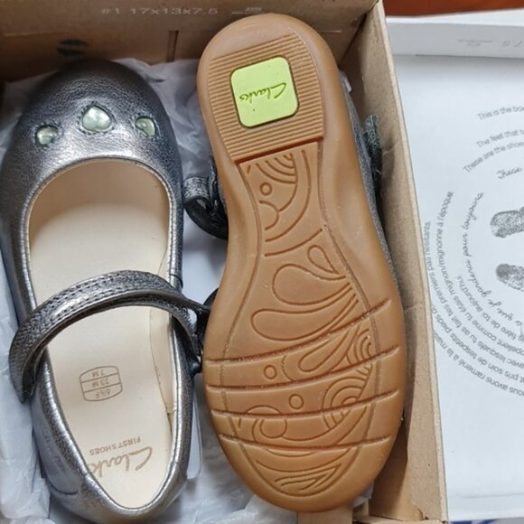 Clarks Kids Baby Dance Pop Flat - Picture 6 of 6